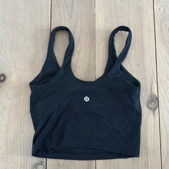 Lululemon align black tank size 2 - Picture 2 of 3